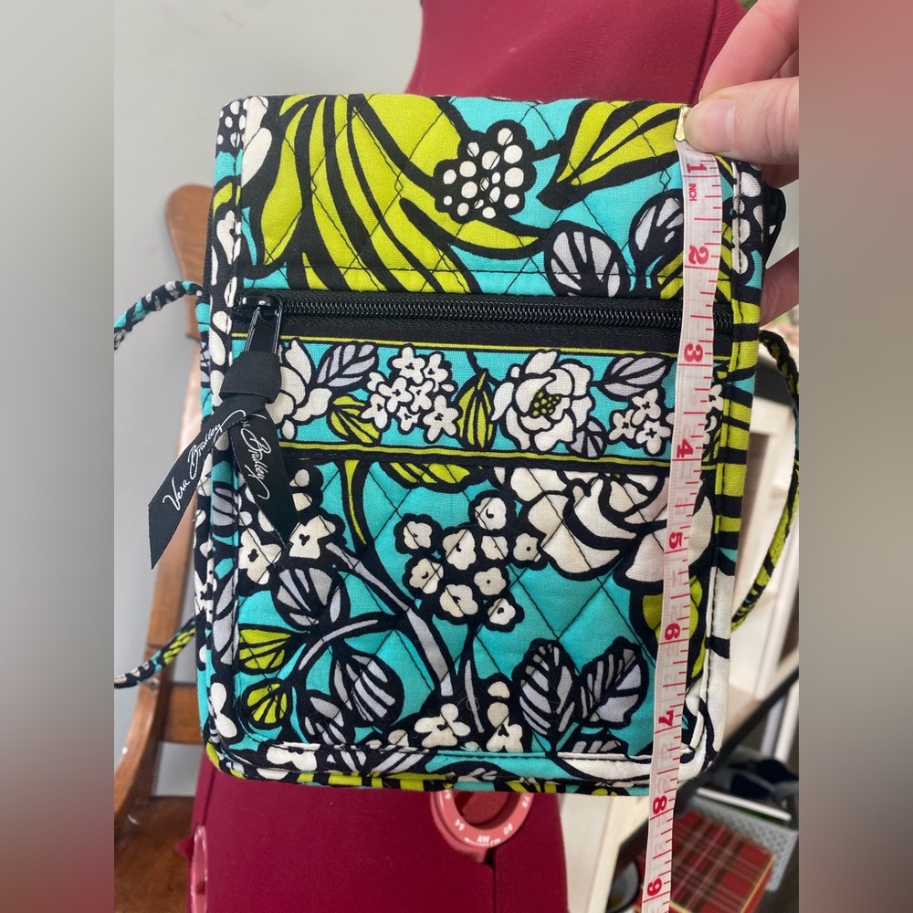 Vera Bradley Island Blooms Mini Hipster Crossbody Bag - Picture 7 of 7
